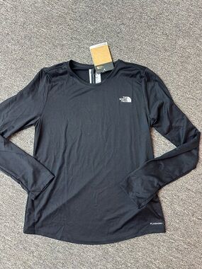 The North Face Black FlashDry Long Sleeve Shirt